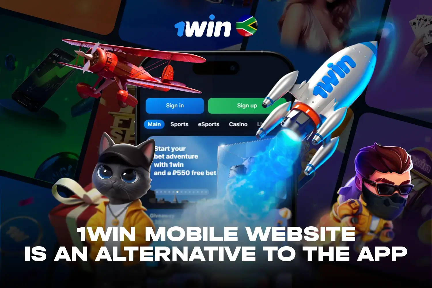 Comparison between the 1win mobile app and the mobile website interface