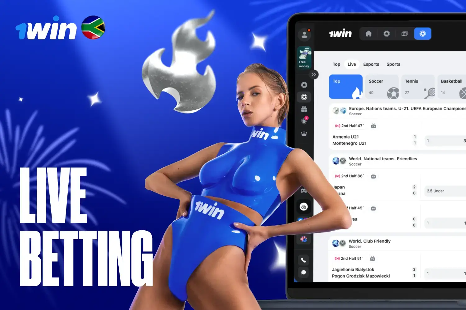 Live betting interface with real-time odds and streaming on the 1win app